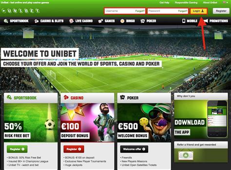 unibet sportsbook login